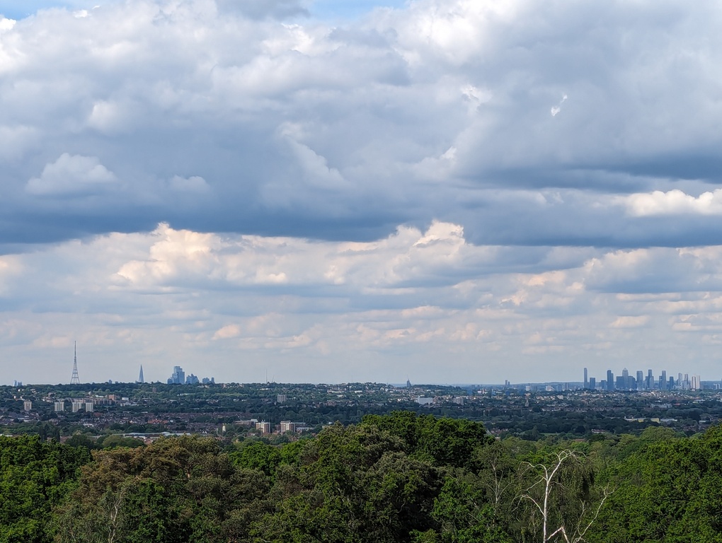 View from Addington Hill