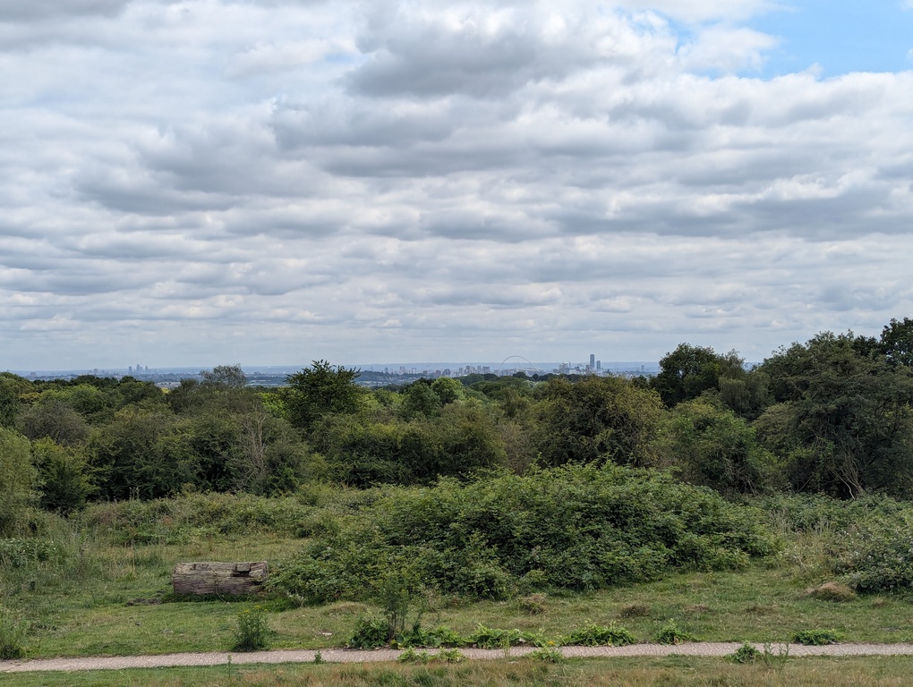 View from Bentley Priory