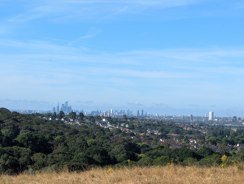 View from Yate’s Meadow