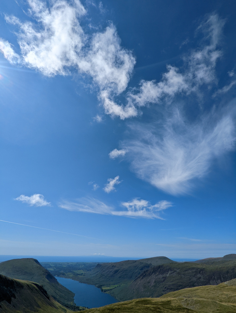 Nice clouds above Wast Water